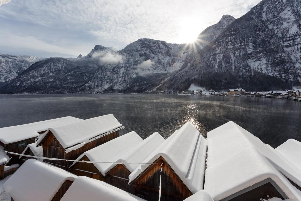 Pension Hallberg Hallstatt Exteriör bild